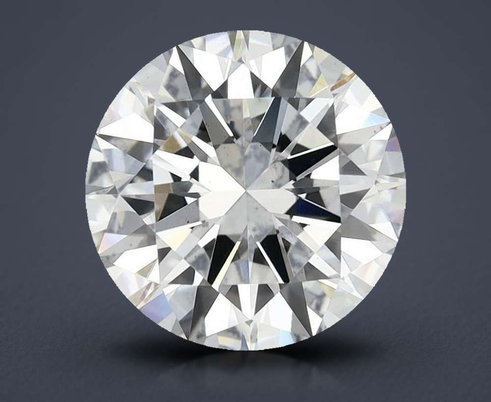 5.71 Carat Round Lab Diamond