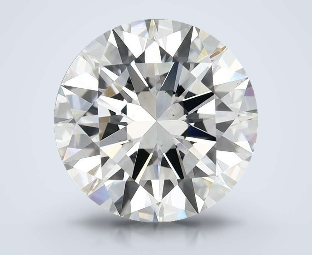 5.71 Carat Round Lab Diamond
