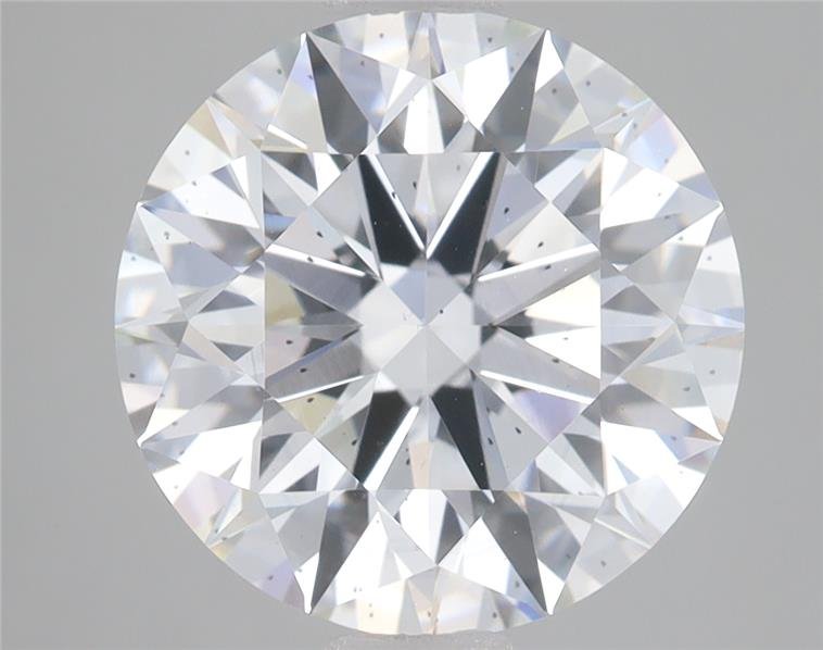 3.08ct E SI1 Ideal Cut Round Lab Grown Diamond