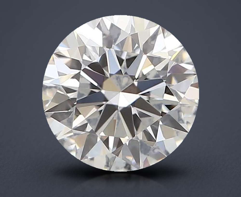 0.73 Carat Round Natural Diamond
