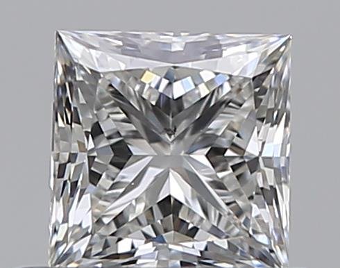 0.47ct F SI1 Rare Carat Ideal Cut Princess Diamond