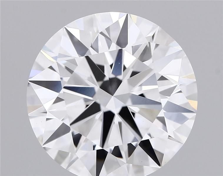 6.45ct F VVS1 Rare Carat Ideal Cut Round Lab Grown Diamond