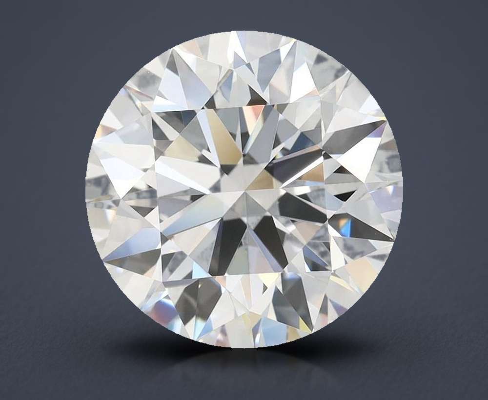 4.03 Carat Round Lab Diamond