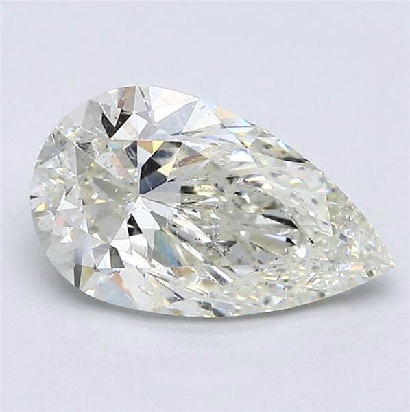 1.71ct K SI2 Very Good Cut Pear Diamond