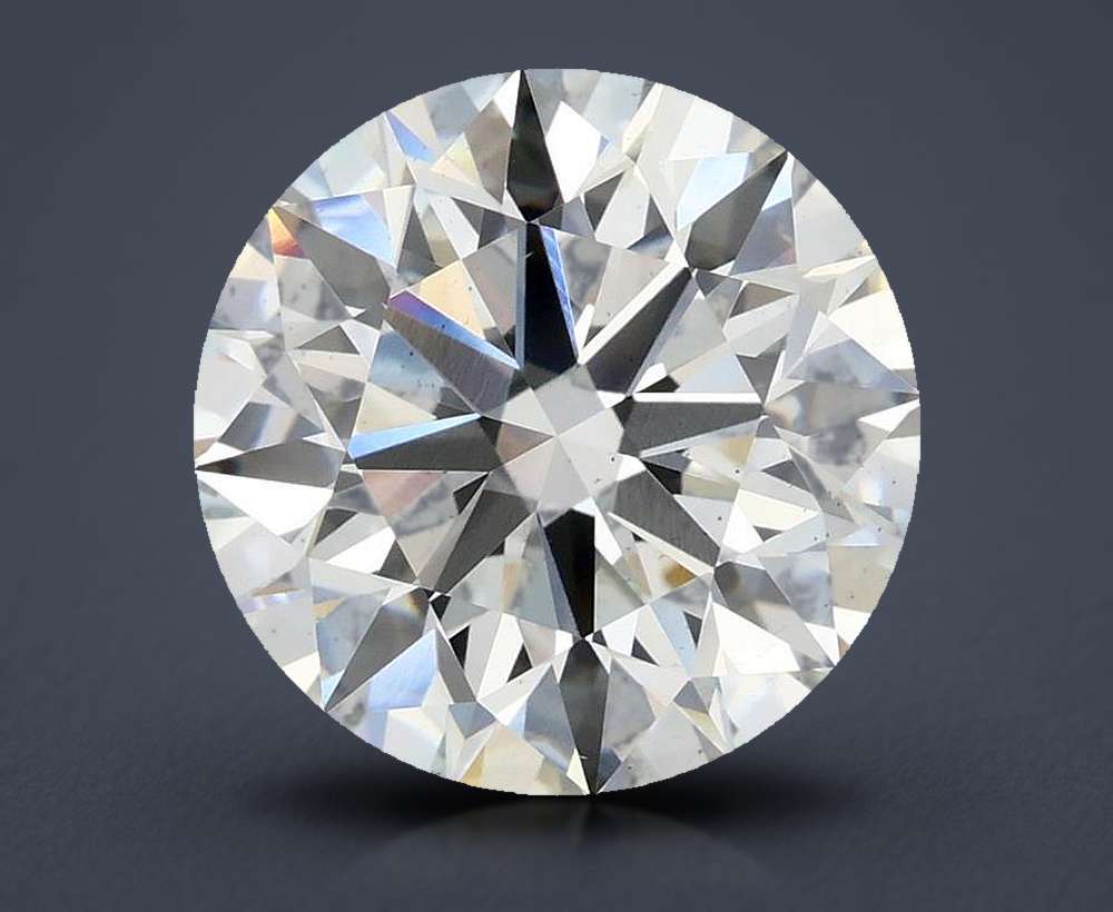 3.73 Carat Round Lab Diamond
