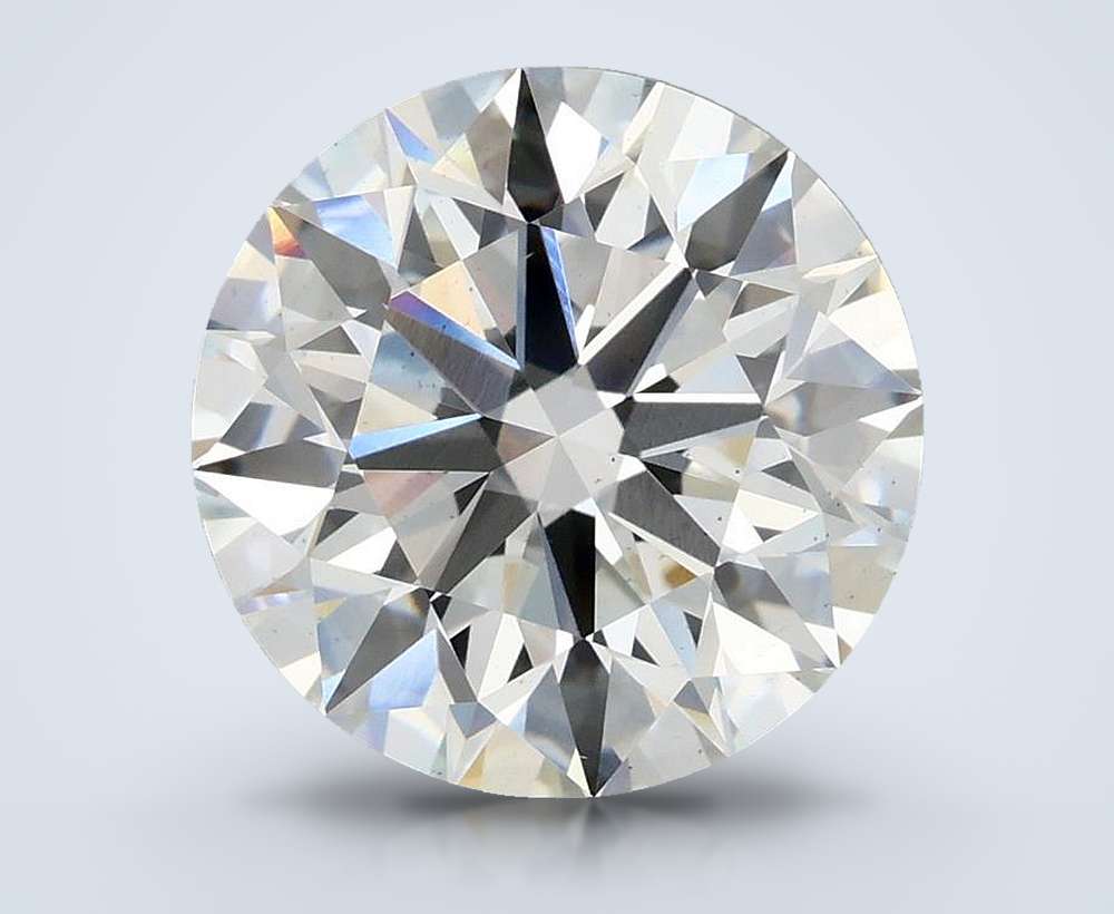 3.73 Carat Round Lab Diamond