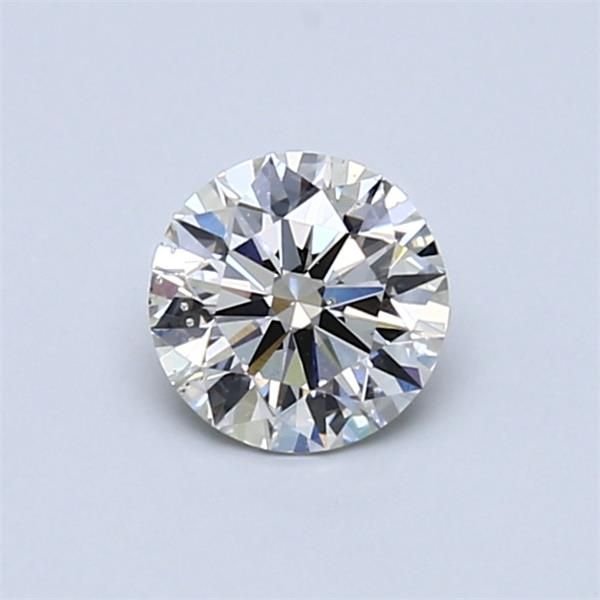 0.57ct J SI2 Rare Carat Ideal Cut Round Diamond