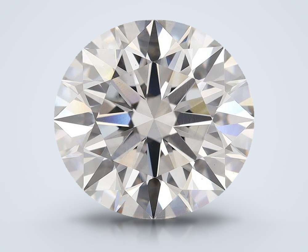5.53 Carat Round Lab Diamond