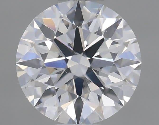 0.62ct D VS2 Rare Carat Ideal Cut Round Lab Grown Diamond