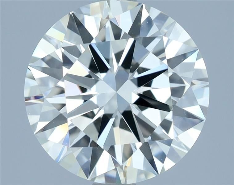 2.16ct K IF Rare Carat Ideal Cut Round Diamond