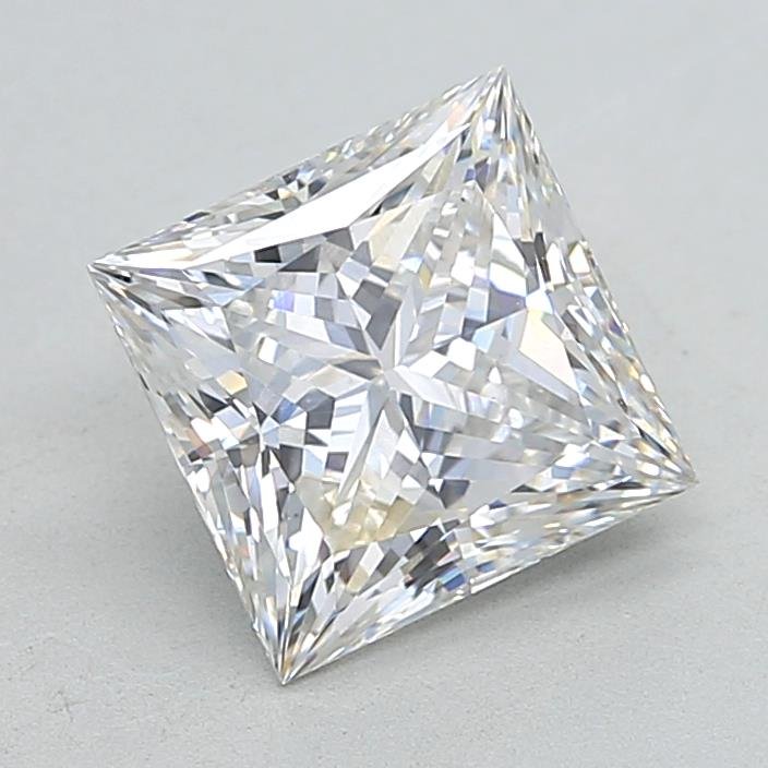 3.02ct G VS1 Rare Carat Ideal Cut Princess Lab Grown Diamond