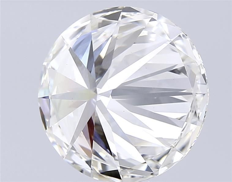 6.52ct G VS1 Rare Carat Ideal Cut Round Lab Grown Diamond