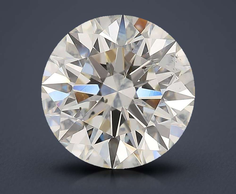 4.24 Carat Round Natural Diamond