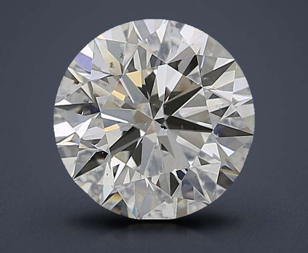 2.52 Carat Round Natural Diamond