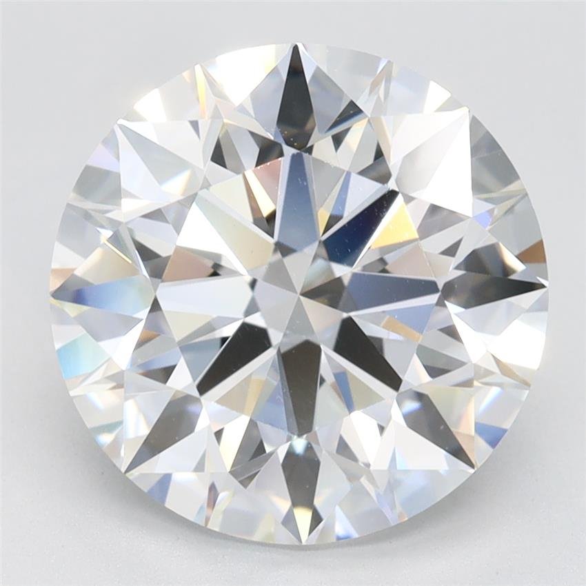 4.39ct D VVS1 Rare Carat Ideal Cut Round Lab Grown Diamond