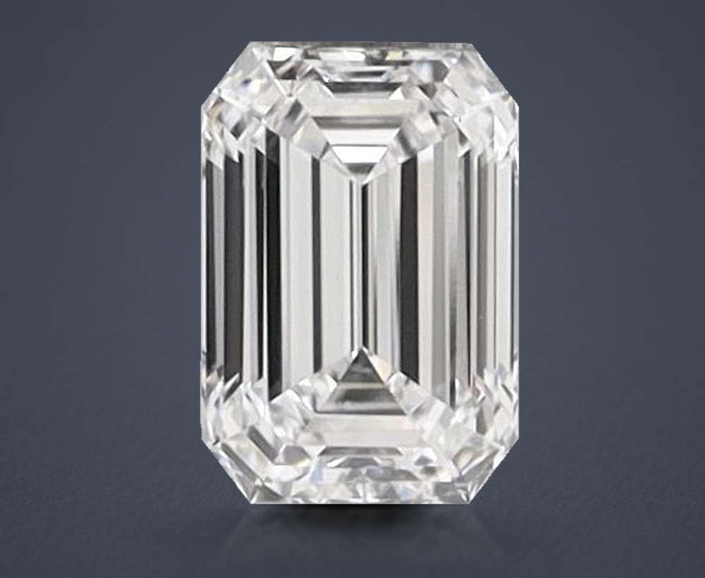0.59 Carat Emerald Lab Diamond