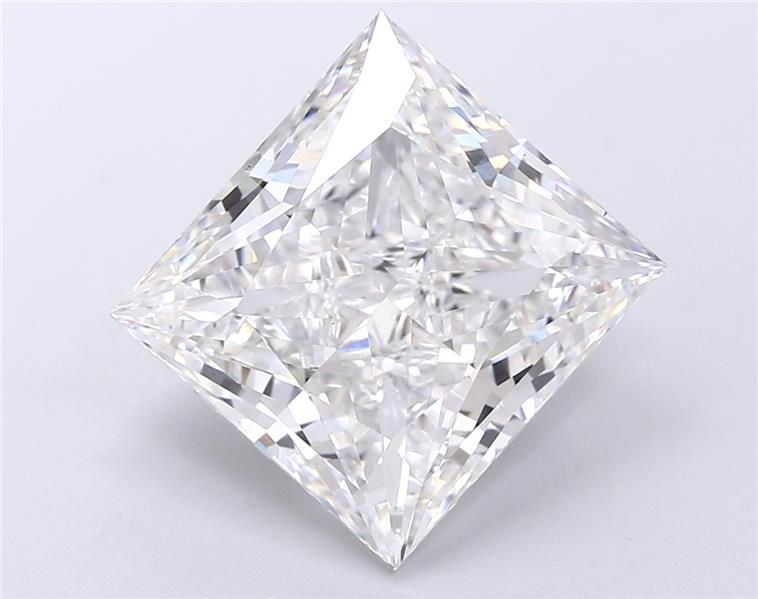 10.02ct F VS1 Rare Carat Ideal Cut Princess Lab Grown Diamond