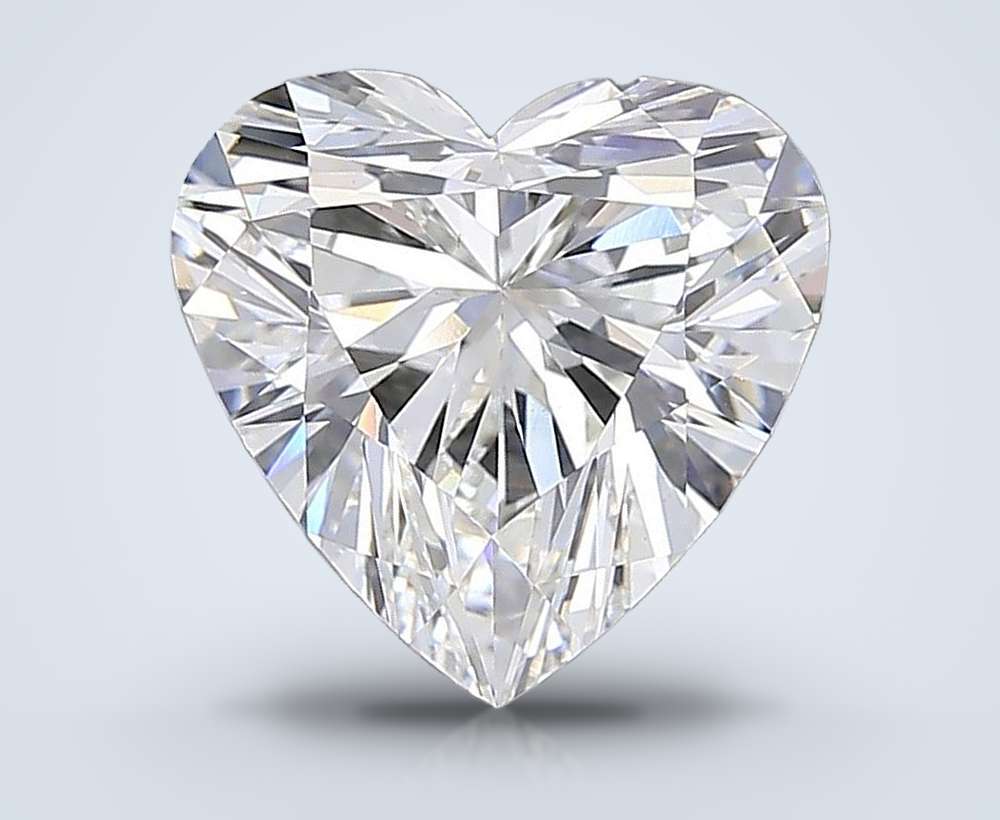 6.08 Carat Heart Lab Diamond