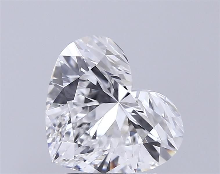 2.59ct E VS1 Rare Carat Ideal Cut Heart Lab Grown Diamond