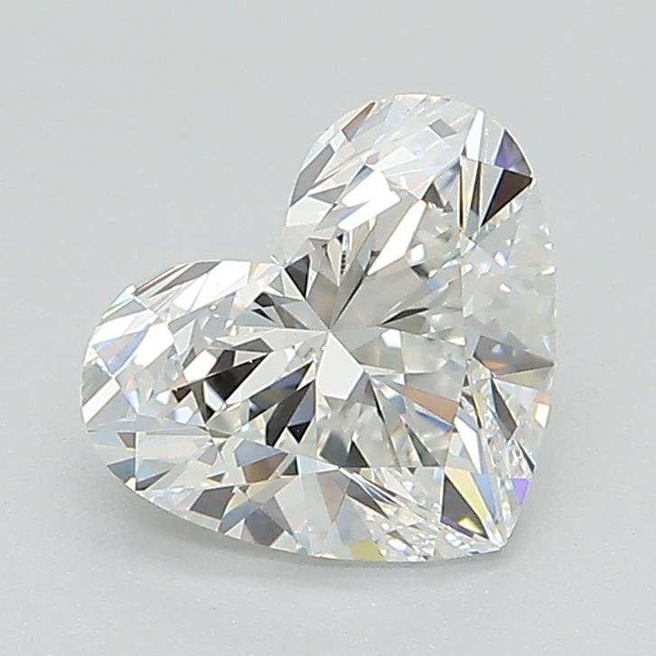 1.51ct E VS2 Rare Carat Ideal Cut Heart Lab Grown Diamond