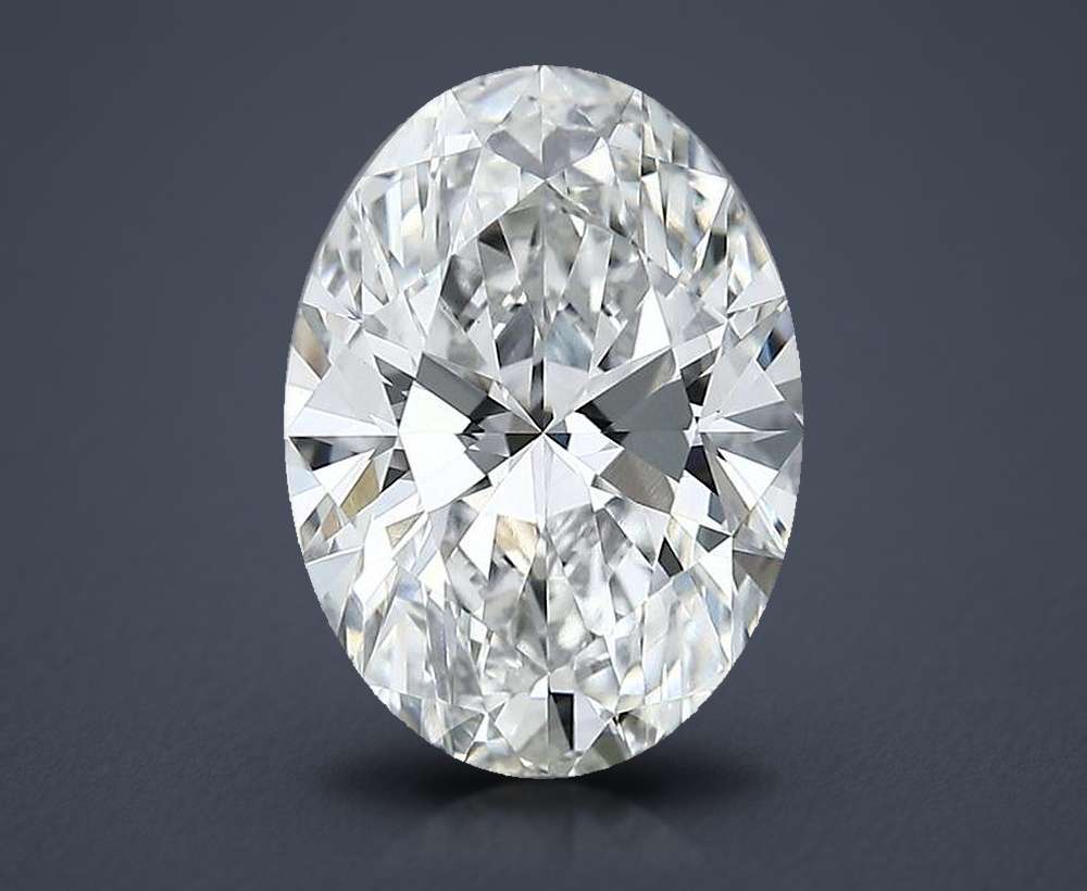 4.01 Carat Oval Lab Diamond