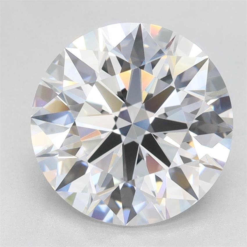 2.51ct D VVS1 Rare Carat Ideal Cut Round Lab Grown Diamond