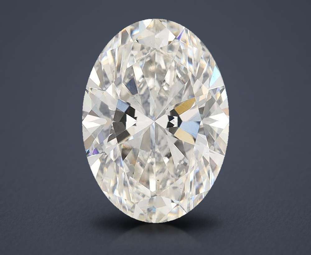 3.60 Carat Oval Lab Diamond