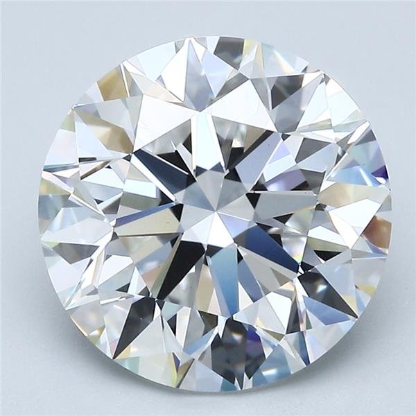 5.25ct E VS1 Excellent Cut Round Diamond