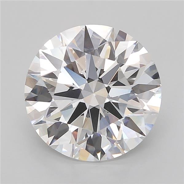 6.05ct E VVS2 Rare Carat Ideal Cut Round Lab Grown Diamond