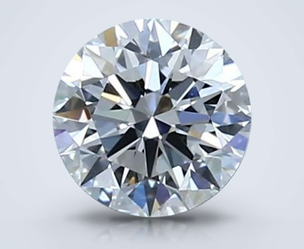 0.60 Carat Round Natural Diamond