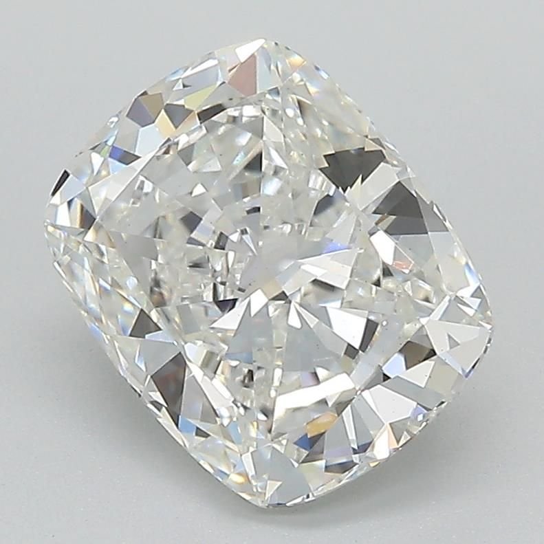 2.41ct F VS1 Rare Carat Ideal Cut Cushion Lab Grown Diamond