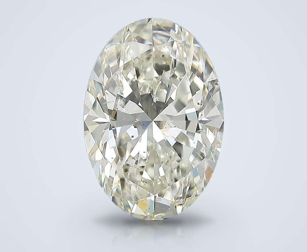 3.70 Carat Oval Natural Diamond