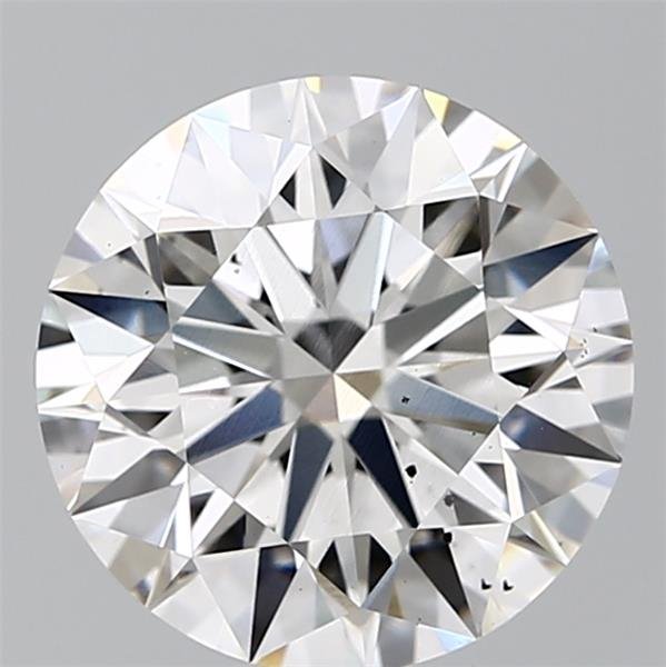 3.61ct E SI1 Rare Carat Ideal Cut Round Lab Grown Diamond