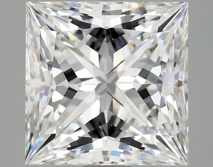 2.89 Carat Princess Lab Diamond
