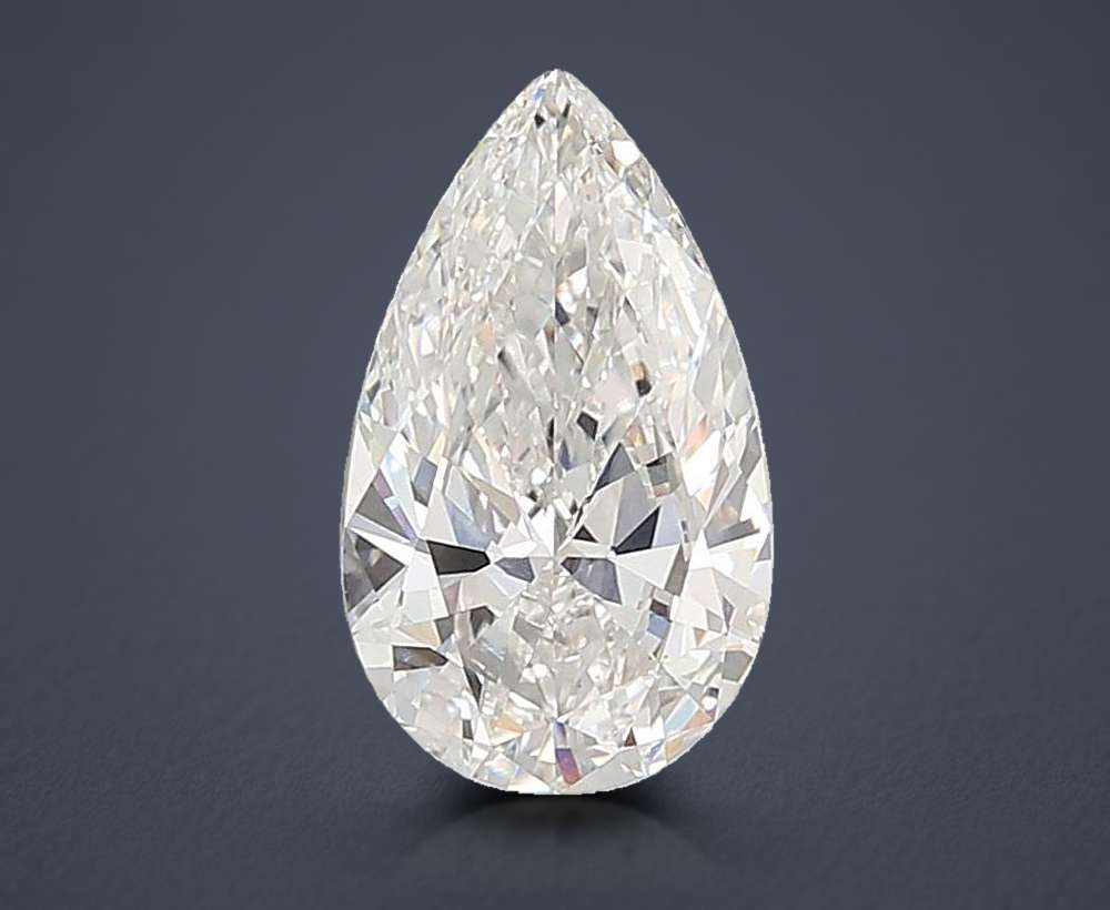 7.03 Carat Pear Lab Diamond