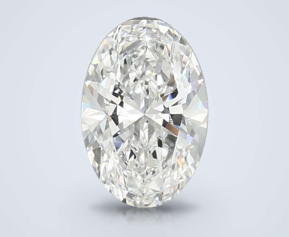 1.00 Carat Oval Lab Diamond