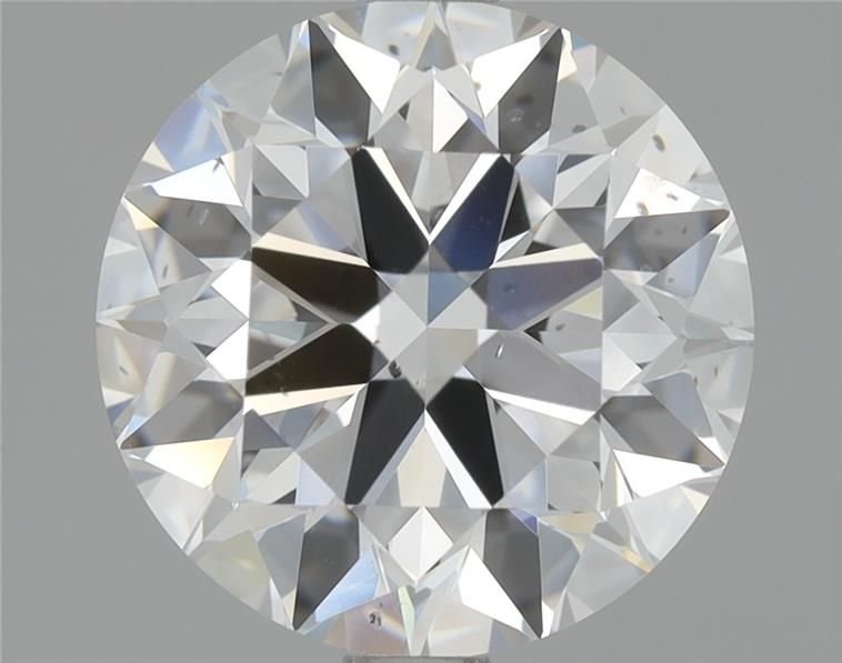 2.02ct D SI1 Rare Carat Ideal Cut Round Diamond