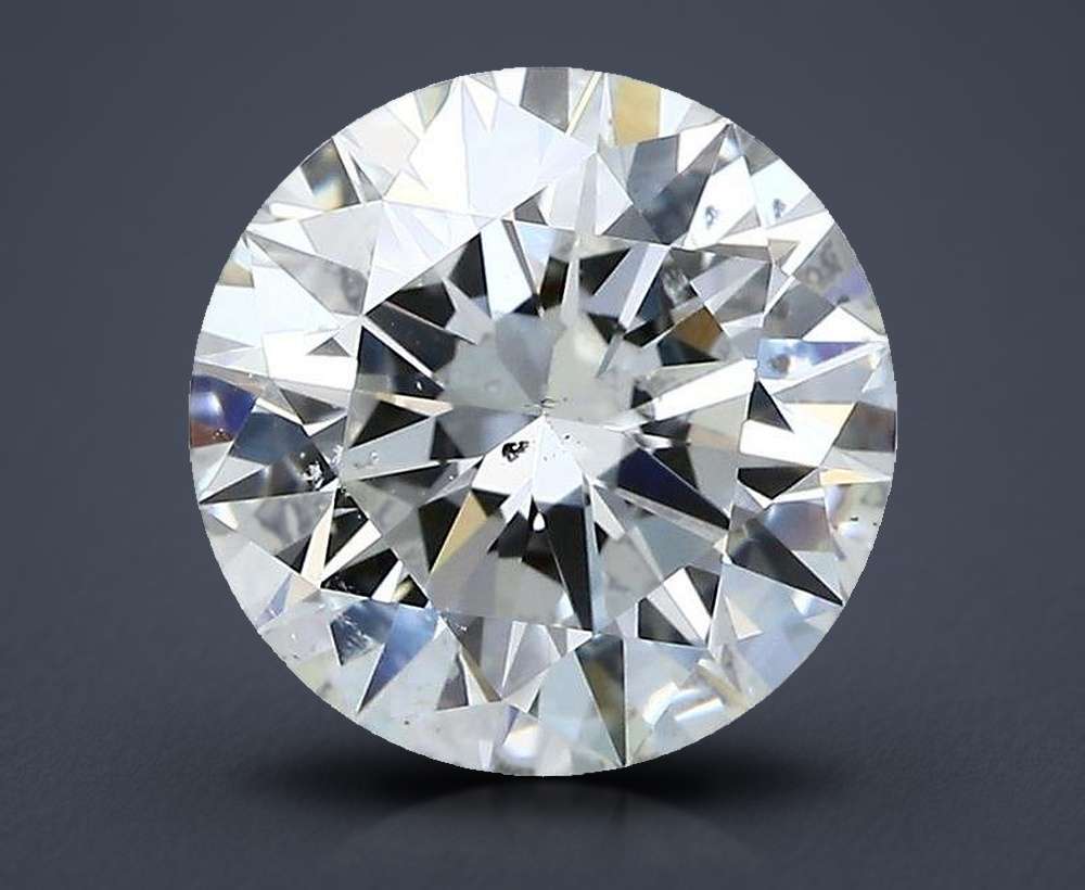 3.29 Carat Round Natural Diamond