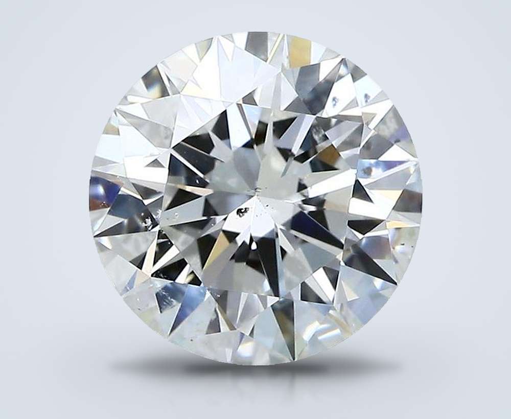 3.29 Carat Round Natural Diamond