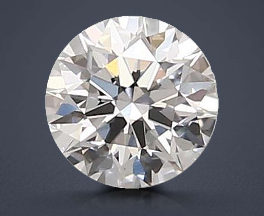 0.74 Carat Round Lab Diamond