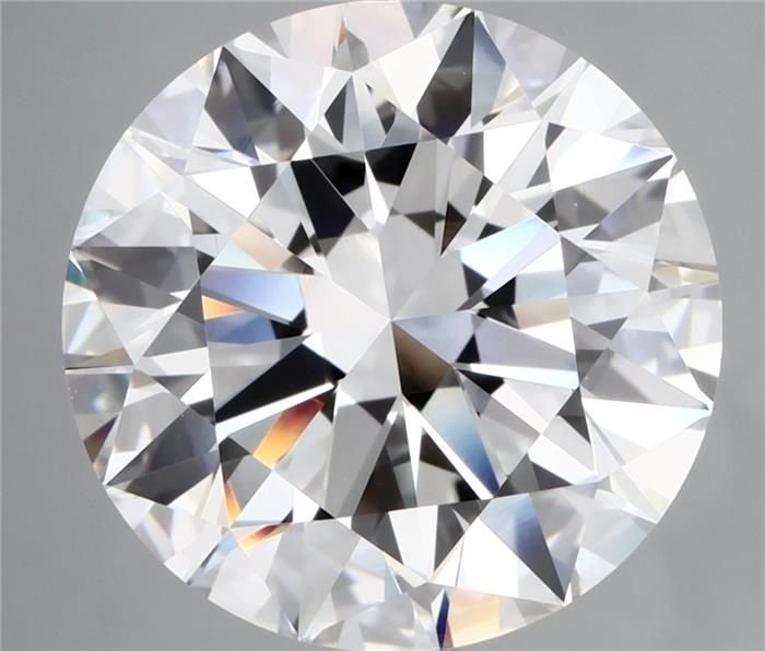 6.44ct E IF Rare Carat Ideal Cut Round Diamond