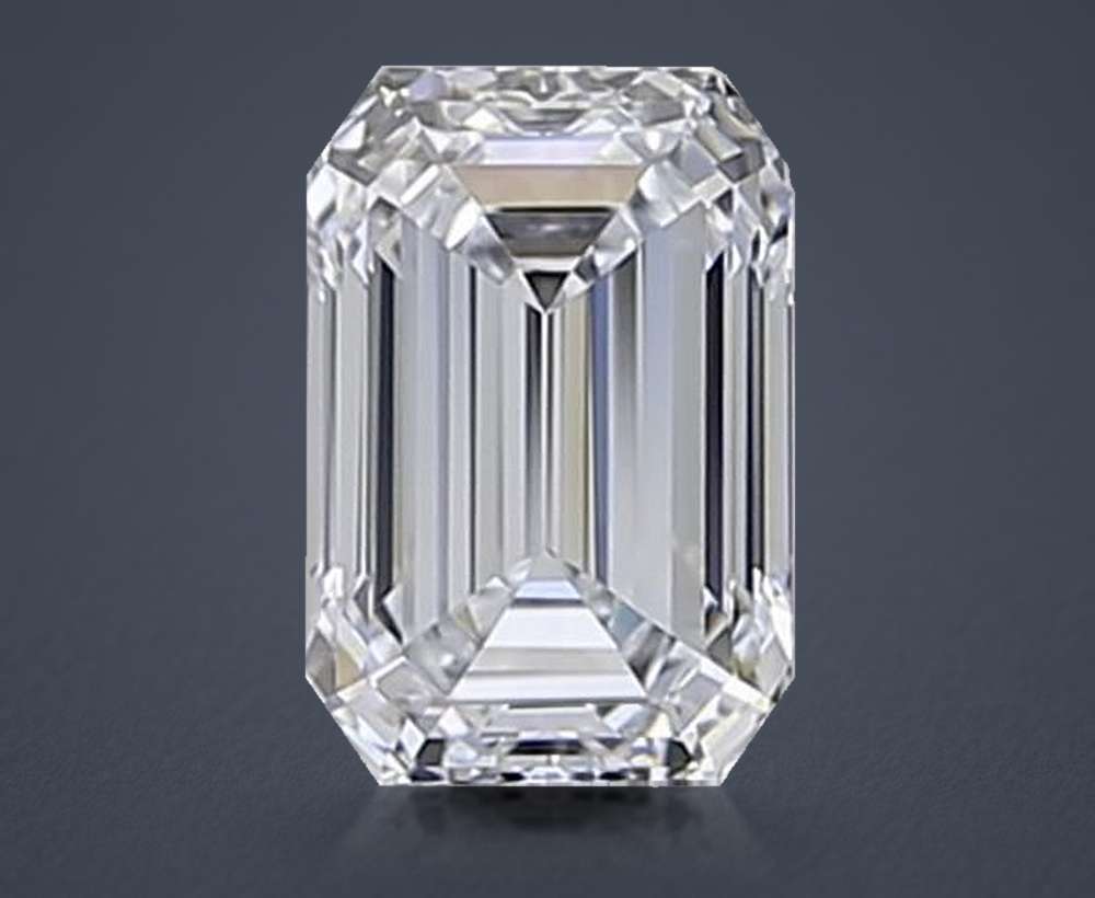 0.80 Carat Emerald Lab Diamond