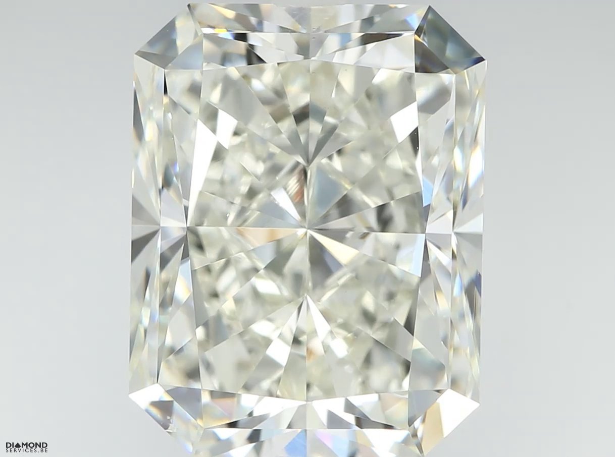 5.01ct H VS2 Very Good Cut Radiant Diamond