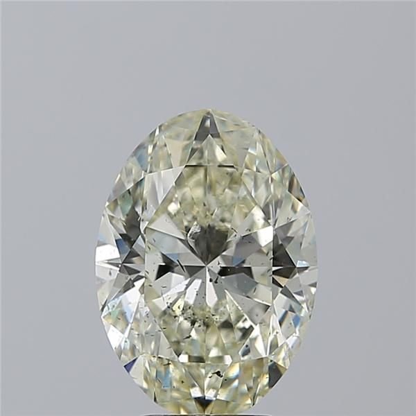 4.01ct K SI2 Very Good Cut Oval Diamond