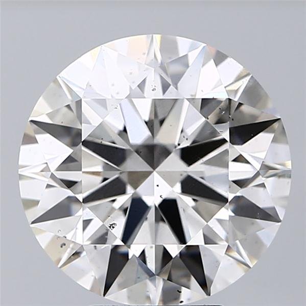 5.19ct H SI1 Rare Carat Ideal Cut Round Lab Grown Diamond