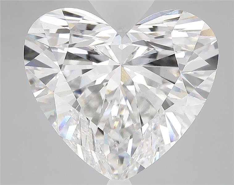 9.22ct F VS2 Rare Carat Ideal Cut Heart Lab Grown Diamond