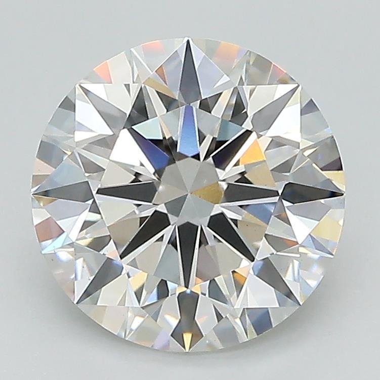 2.52ct F VS1 Rare Carat Ideal Cut Round Lab Grown Diamond