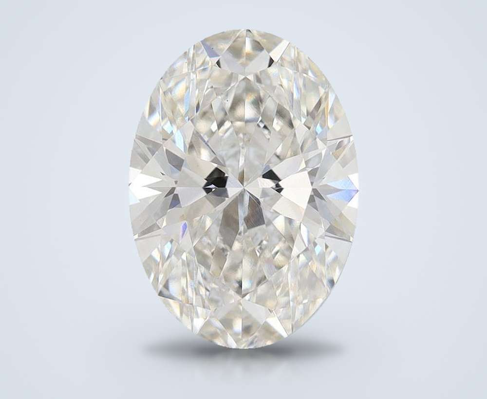 4.58 Carat Oval Lab Diamond
