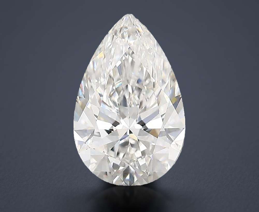 2.45 Carat Pear Lab Diamond