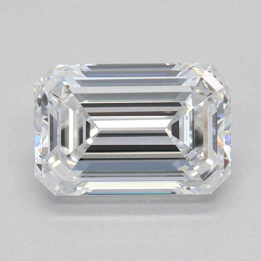 1.02ct D VVS2 Rare Carat Ideal Cut Emerald Lab Grown Diamond